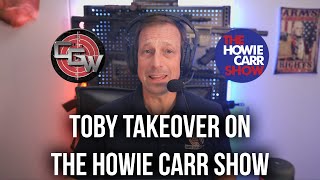 Toby takes over the Howie Carr Show 67pm [upl. by Nwotna]