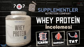 Supplementler Whey Kutu Açılışı ve Detaylı İncelemesi Mocha [upl. by Cad107]