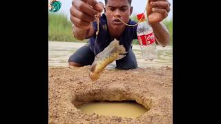 Viral short fishing video fish fishingvillageboy [upl. by Arrek42]