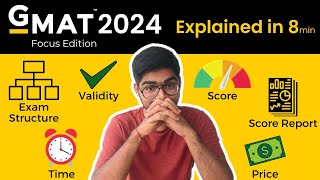 GMAT Focus Edition 2024 Explained in 8 minutes  GMAT vs GMAT Focus Edition  Pratik Joshi [upl. by Acillegna]