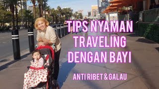 TIPS TRAVELING NAIK PESAWAT BAWA BAYI [upl. by Gothar669]