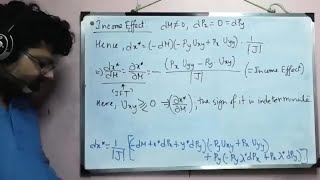 Derivation of Slutsky Equation Part 1 up to Income effect [upl. by Akimas]