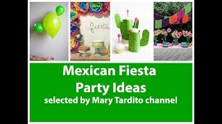 Fiesta Cinco de Mayo Party Ideas Decorations – Mexican Fiesta Party Ideas [upl. by Atelokin]