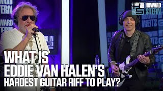 Whats Eddie Van Halen’s Most Difficult Guitar Riff to Play [upl. by Haonam]