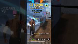 Dark gaming gameplay with CS RANK😱 viral short freefire garenafreefire freefiremax [upl. by Mahda]