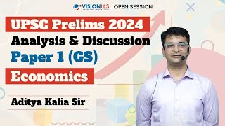 UPSC Prelims 2024  Analysis amp Discussion  Economics [upl. by Anthiathia]