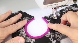 How To Use The Overlock Foot on Your Sewing Machine [upl. by Eniaral96]