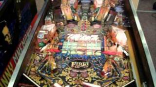 FIRE Pinball Machine  GRC Blurry Archive Gameplay [upl. by Iyre]