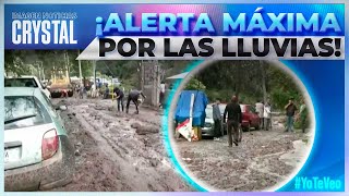 Cuajimalpa se encuentra en alerta por las intensas lluvias  Noticias con Crystal Mendivil [upl. by Xantha430]