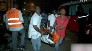 Côte dIvoire  au moins 60 morts dans une bousculade à Abidjan [upl. by Anaitsirc]