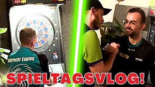 DARTS SPIELTAGS VLOG gegen HAUPTSACHE TRIPLE 🎯 Ein Sieg muss her 😱🔥 [upl. by Jodie87]