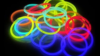 Glowstick 8quot Fun Glow Bracelets  USA Toyz [upl. by Aveer416]