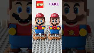 LEGO Mario  Original vs Copie China  LEGO vs FAKE mario supermario legosupermario legomario [upl. by Clardy]