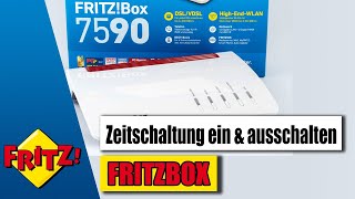 FritzBox 7590 Zeitschaltung einschalten amp ausschalten ✅ Tutorial 2024 [upl. by Robinson]