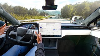 Tesla Self Driving vs Everyday Roads [upl. by Obidiah]