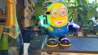 Minion New Year party on RACLETTE Bara Bara Bara Bere Bere Silvester Tanz auf dem Raclette [upl. by Aisitel]