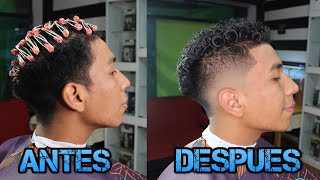 COMO ONDULAR EL CABELLO PERMANENTE ✔ RIZADO ▶ PASO A PASO ◀ Bien Explicado ✅ [upl. by Diarmid]