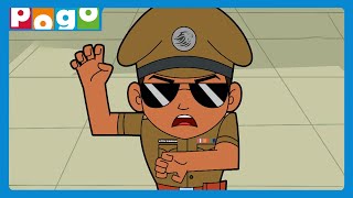 Little Singham 🦁 TV Channel Pe Hijack Alert 😮  Full Episode  Kids Cartoon  PogoChannel [upl. by Prendergast]