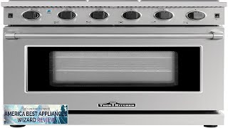 Thor 30Inch Stainless Steel 5 Burners Convection Oven Freestanding Gas Range Review [upl. by Ronni]