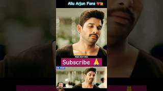 South indian Blockbuster movie  Allu Arjun Attitude clip  aluarjun attitude bollywood action [upl. by Ellac]