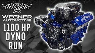 Wegner Automotive LS3 hits 1100HP on dyno [upl. by Ysnat]