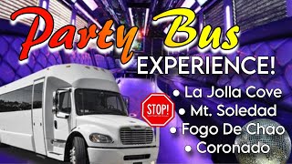 PARTY BUS EXPERIENCE  partybus socal teambuilding [upl. by Anatole]