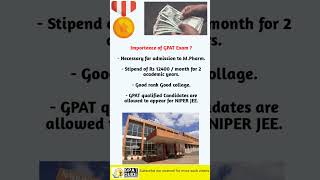 📚what is GPAT exam 🏅Detail of gpat exam 💊Bpharmacy How to qualify gpat exam gpat pharmacy [upl. by Besnard]