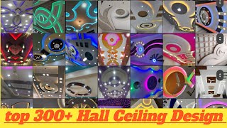 Top 300 Hall Ceiling Design photo  False Ceiling Design small hall [upl. by Novahs]