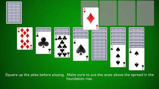 How To Play Klondike Solitaire [upl. by Preciosa]