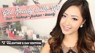 Get Ready with Me Valentines Day Beauty amp Fashion [upl. by Oiratno]