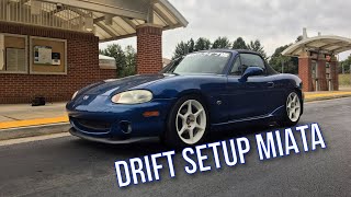 Daily Drift Setup NB Miata  Miata Review [upl. by Imer]