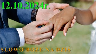 Słowo Boże na dziś 12102024r  wspomnienie bł Jana Beyzyma prezbitera [upl. by Pasia228]