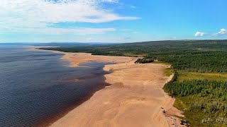 Beothuk Lake Red Indian Lake  Low Water Level [upl. by Aninep]