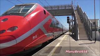 PRIMISSIMI TRENI DELLORARIO ESTIVO TRENITALIA 2024 REGIONE PUGLIA [upl. by Evers544]