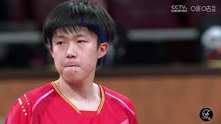 ITTF Mixed Team World Cup Chengdu 2023  S1G1  WANG ChuqinSUN Yingsha vs HO Kwan KitDOO Hoi Kem [upl. by Asilanom]