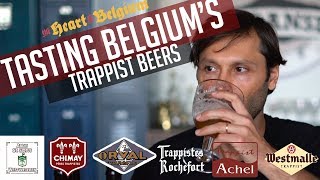 Tasting Belgiums Trappist Beers [upl. by Thisbee626]