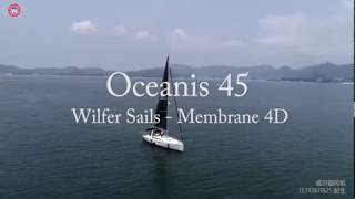 Oceanis 45 test [upl. by Ayvid]