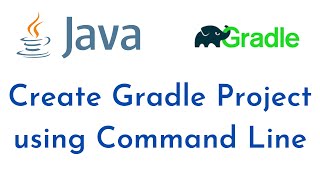 How to Create Create First Gradle Java Project using command line in Windows  Gradle Tutorials [upl. by Ratib313]