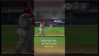 Day 1 of trying to hit a HR with Bartolo Colon in MVPBaseball2005 [upl. by Anairt]