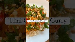 Thai Coconut Curry High protein easyrecipe highprotein glutenfree chicken healthy nutrition [upl. by Nonohcle]