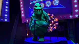 A visit with the Oogie Boogie Man 🥁 disney disneyland oogieboogiebash oogieboogie nbc [upl. by Goer144]