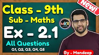 Class 9 Maths Ex 21 Q1 to Q5  Chapter 2 Polynomials  NCERT  MKR [upl. by Emalee]