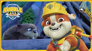 A Beaver Causes a Power Cut  Rubble and Crew  Cartoons for Kids [upl. by Ewan]