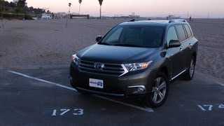 Toyota Highlander Review  Edmundscom [upl. by Htirehc]