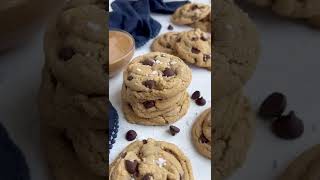 Peanut Butter Chocolate Chip Cookies shorts [upl. by Nawed450]