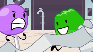 BFDI Paper Towel but its Gelatin and Lollipop [upl. by Inaej]