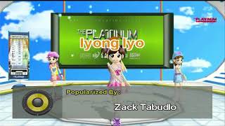 Iyong Iyo  Zack Tabudlo KaraokeInstrumental [upl. by Salaidh]