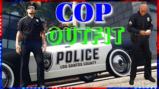 Patched Police Outfit in GTA 5 Online And KEEP It Cops And Crooks PS4 amp PS5 [upl. by Ydoj]