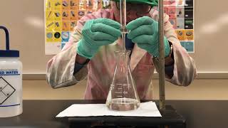 Titration Experiment amp Calculate the Molarity of Acetic Acid in Vinegar [upl. by Gies]