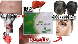 Osmega  500  OSMEGA 500MG soft gelatin Capsules Review  Osmega 500 Capsules Benefits [upl. by Leile573]